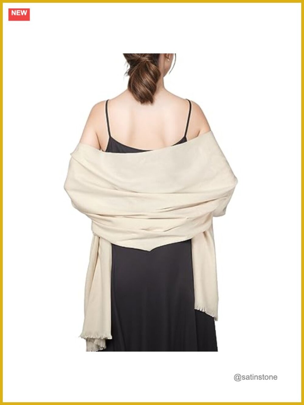 Pashmina Shawl Wrap Women Large Soft Scarf Evening Dress Wedding